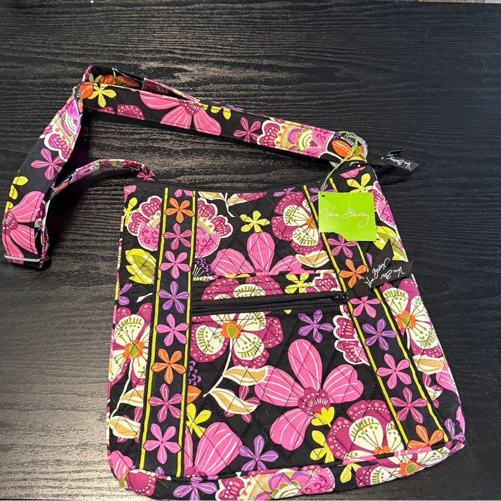 NWT Vera Bradley Hipster Crossbody - Pirouette Pink